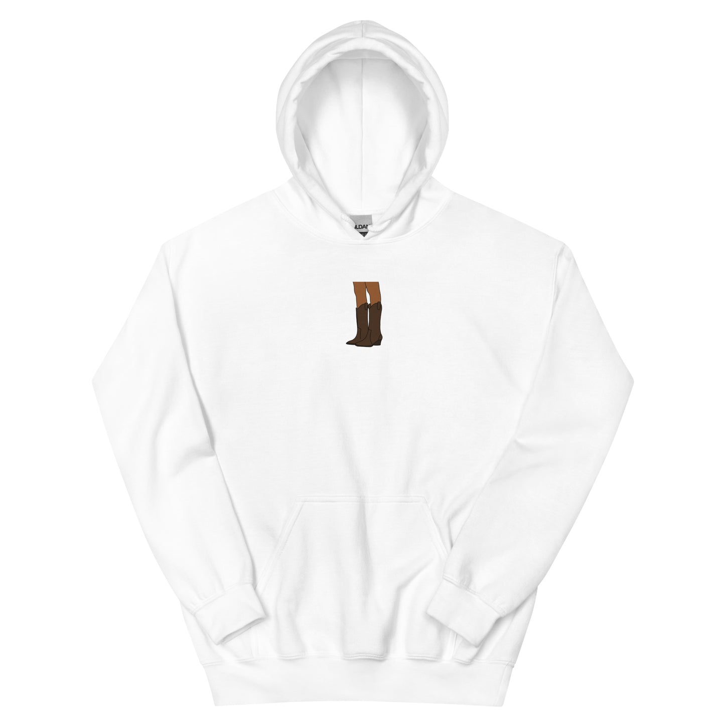 Cow Girl Boots Graphic Hoodie