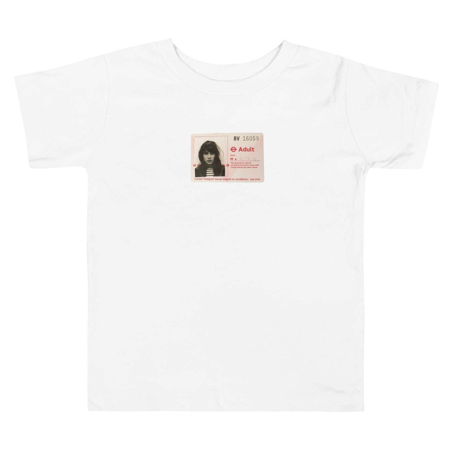 Alexa Chung ID card Graphic Tee