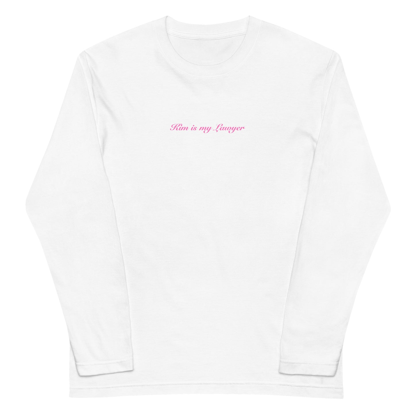 Kim Is My Lawyer Graphic Long sleeve