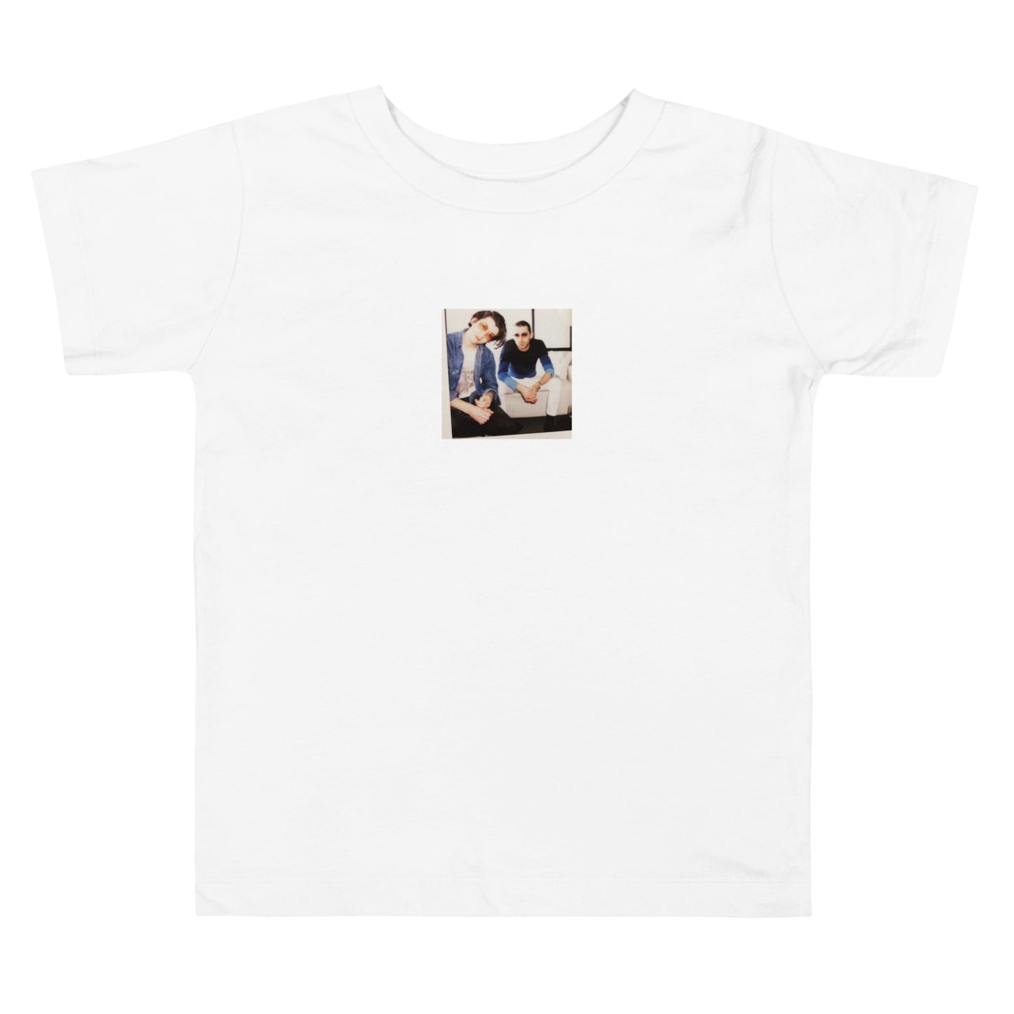 Alex and Miles Polaroid graphic tee