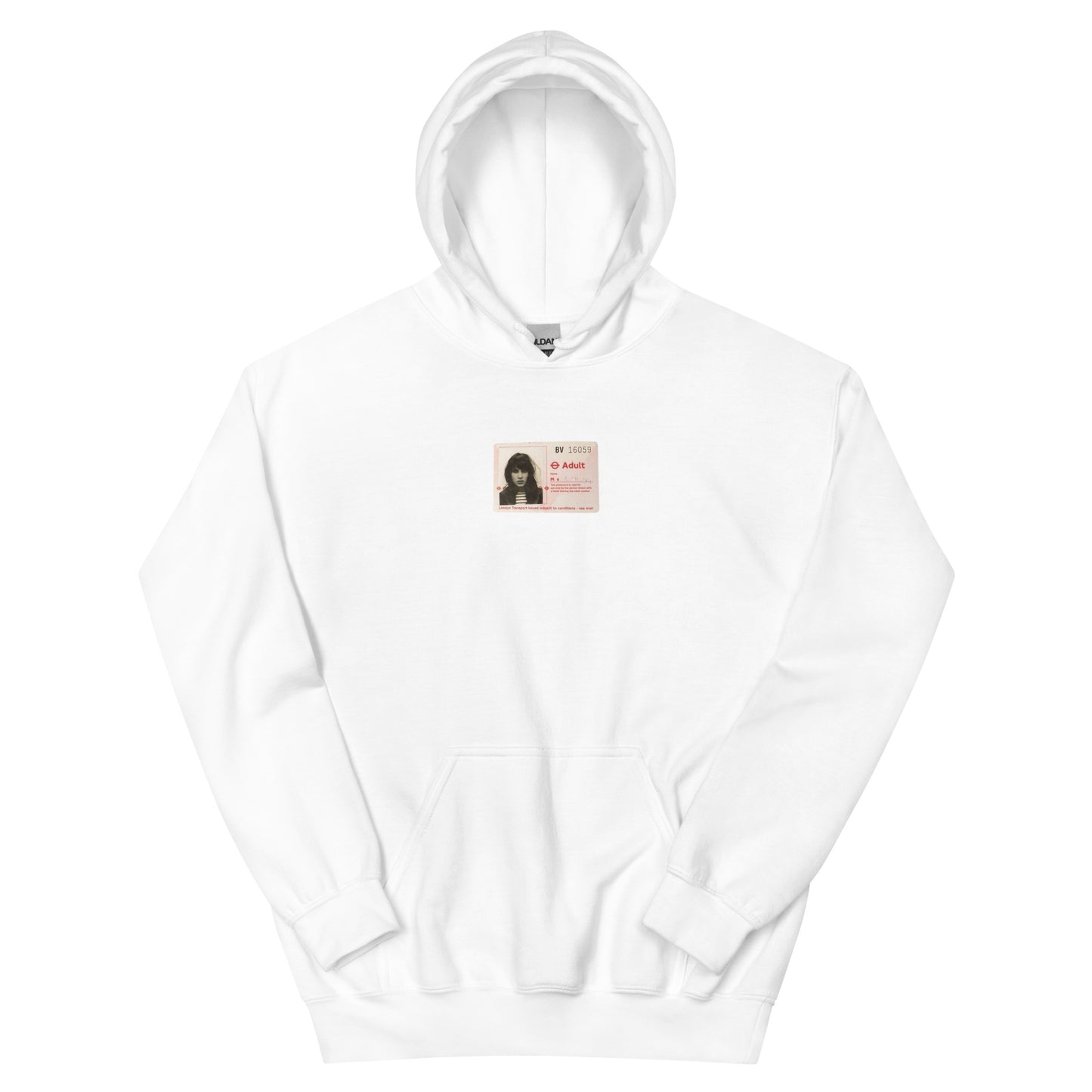 Alexa Chung ID card Graphic Hoodie